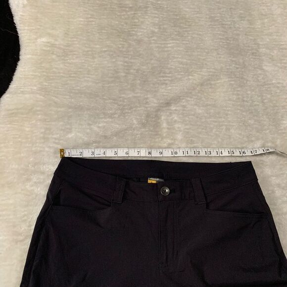 Eddie Bauer Pants Women 10 Hiking Rip stop Blakely Fit Roll up Stretch - Picture 6 of 8